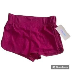 Marika Active Performance Athletic Workout Shorts Fuchsia Size Medium